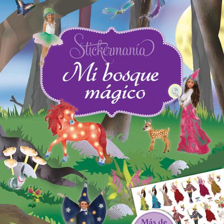 MI BOSQUE M&Aacute;GICO STICKERMAN&Iacute;A