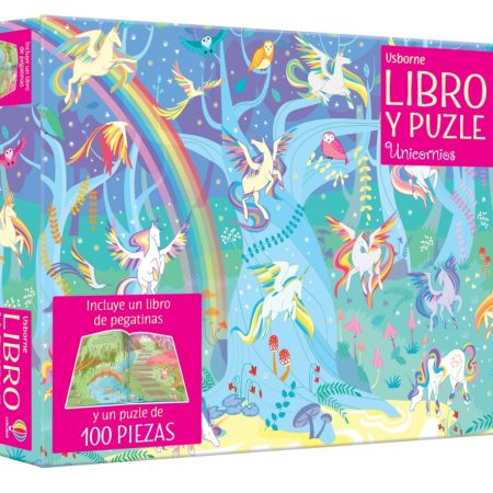 Unicornios : Libro Puzle
