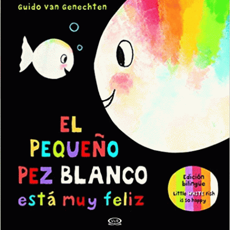 EL PEQUE&Ntilde;O PEZ BLANCO ESTA FELIZ